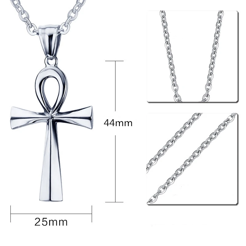 Африка Ахе египетский крест ожерелье религиозный амулет кулон распятие Анкх