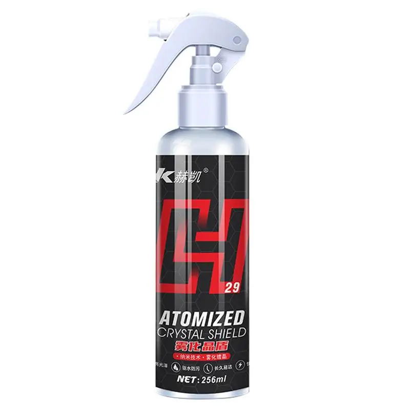 Ing Agent Nano Coating Car Wax Polish Spray 256ml Automotive Protectant Top Coats Refurbisher Removes Tar Rain Marks