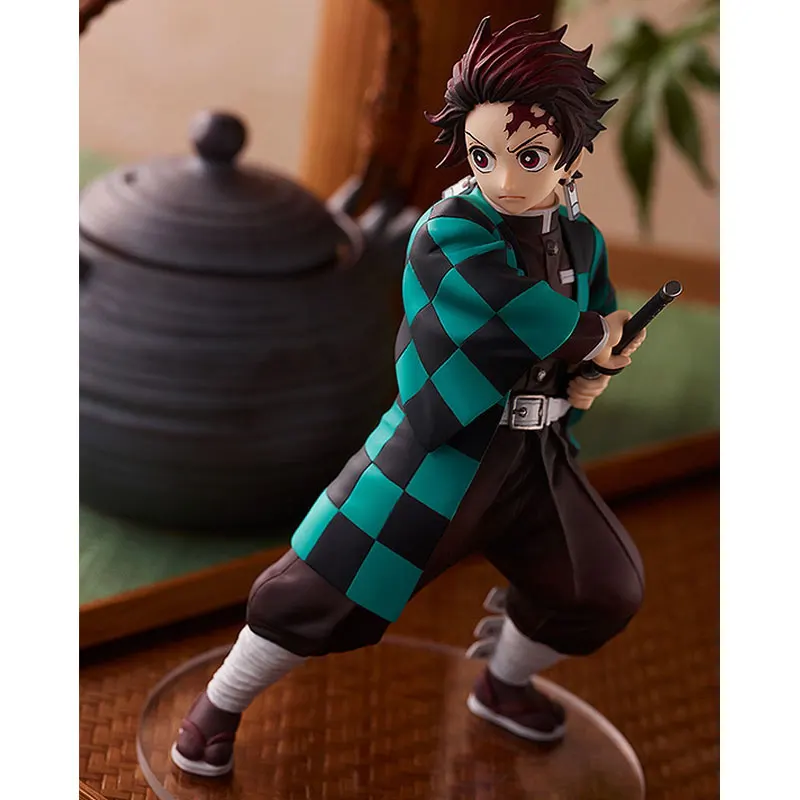 

Vicootor Оригинальные японские аниме подлинный рассекающий демонов мопса камадо танджиро ПВХ экшн-Фигурки игрушки коллекционные модели куклы