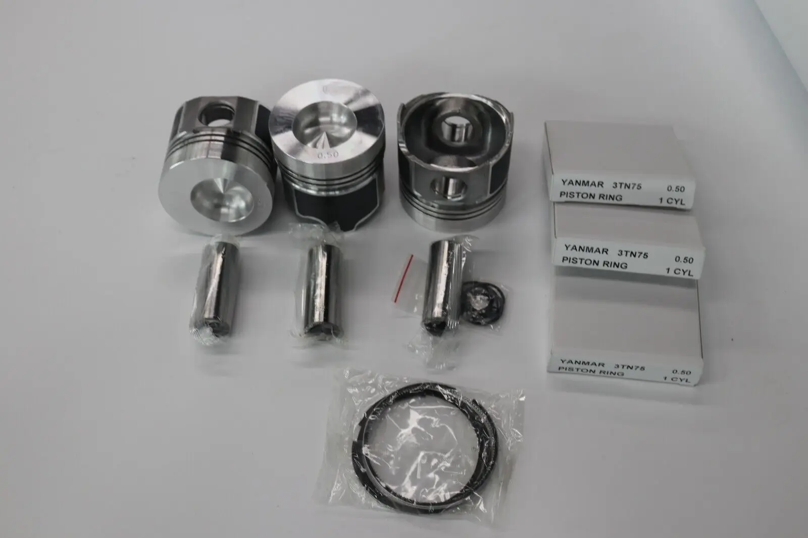 Для Yanmar 3TN75L 3T75 3TN75 комплект капитального ремонта клапана поршневой подшипник