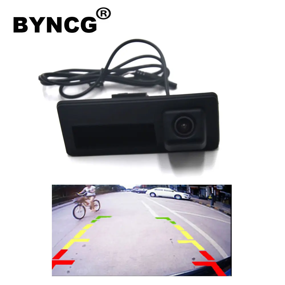 

Парковочная камера заднего вида CCD HD с динамической траекторией для Audi A3 A4 A5 S5 Q3 Q5 Passat Tiguan Touareg Sagitar Lavida B6 B7