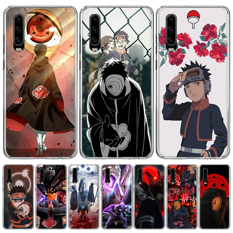 Чехол Naruto Uchiha Obito для телефона Huawei P30 Lite P20 Pro P10 P40 P50 Mate 20 30 10 40 мягкий чехол с принтом
