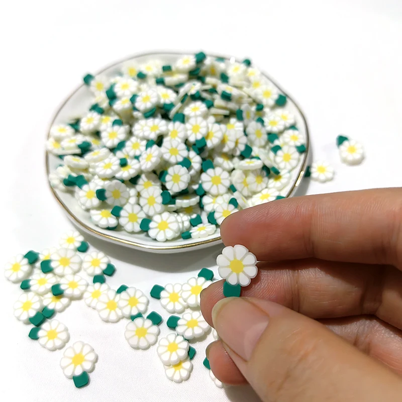 New 20g 5mm/10mm Clay Flower Slices Filler Food For Slime Fruit Addition Charms For Diy Slime Accessories Supplies Nail Art Toy images - 6