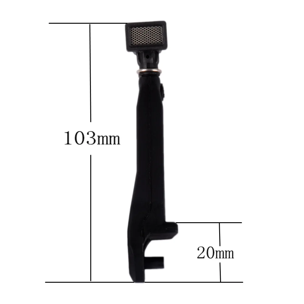 Черная резиновая трубка для 1/10 RC Crawler Car Traxxas TRX-4 Defender TRX4 T4 аксессуары