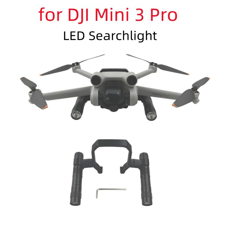 

for DJI Mini 3 Pro Searchlight LED Night Flight Signal Light Flashlight Dual Light Kit for DJI Mini 3 Pro Drone Accessories