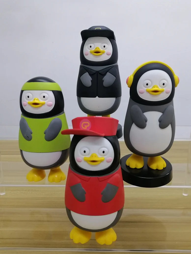 

Korea Giant Pengsoo Figure Table Car Ornaments Cute Animal Penguin Dolls Collection Birthday Gifts
