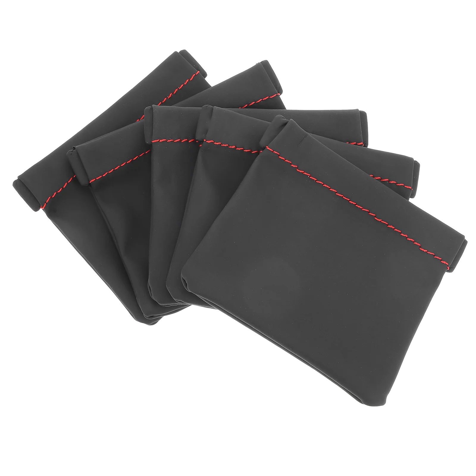 

5pcs Simple Earphone Coin Change Organizer Bag Multipurpose Earphone Bag Earphone Pouch Organizer Bag Small Items Bag