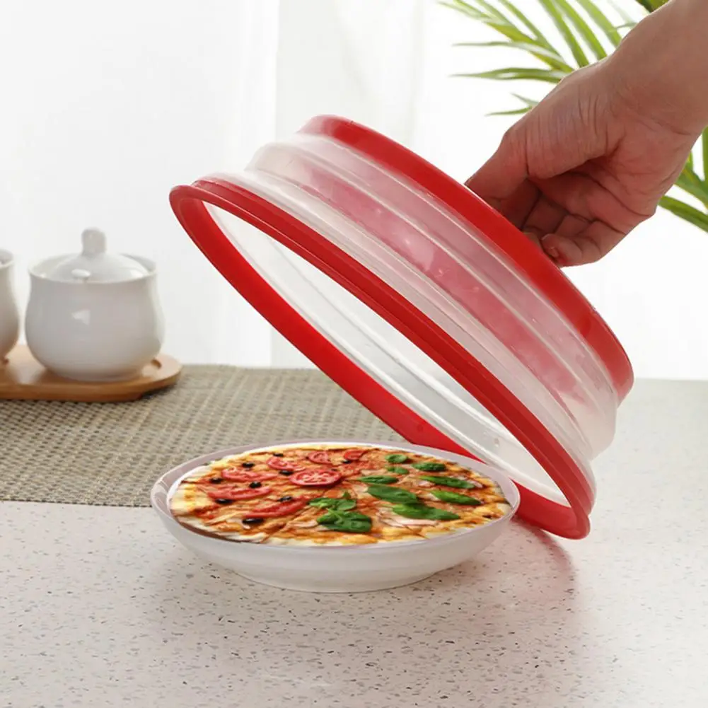 

Flexible Shockproof Heat Insulation Microwave Splatter Guard for Dorm
