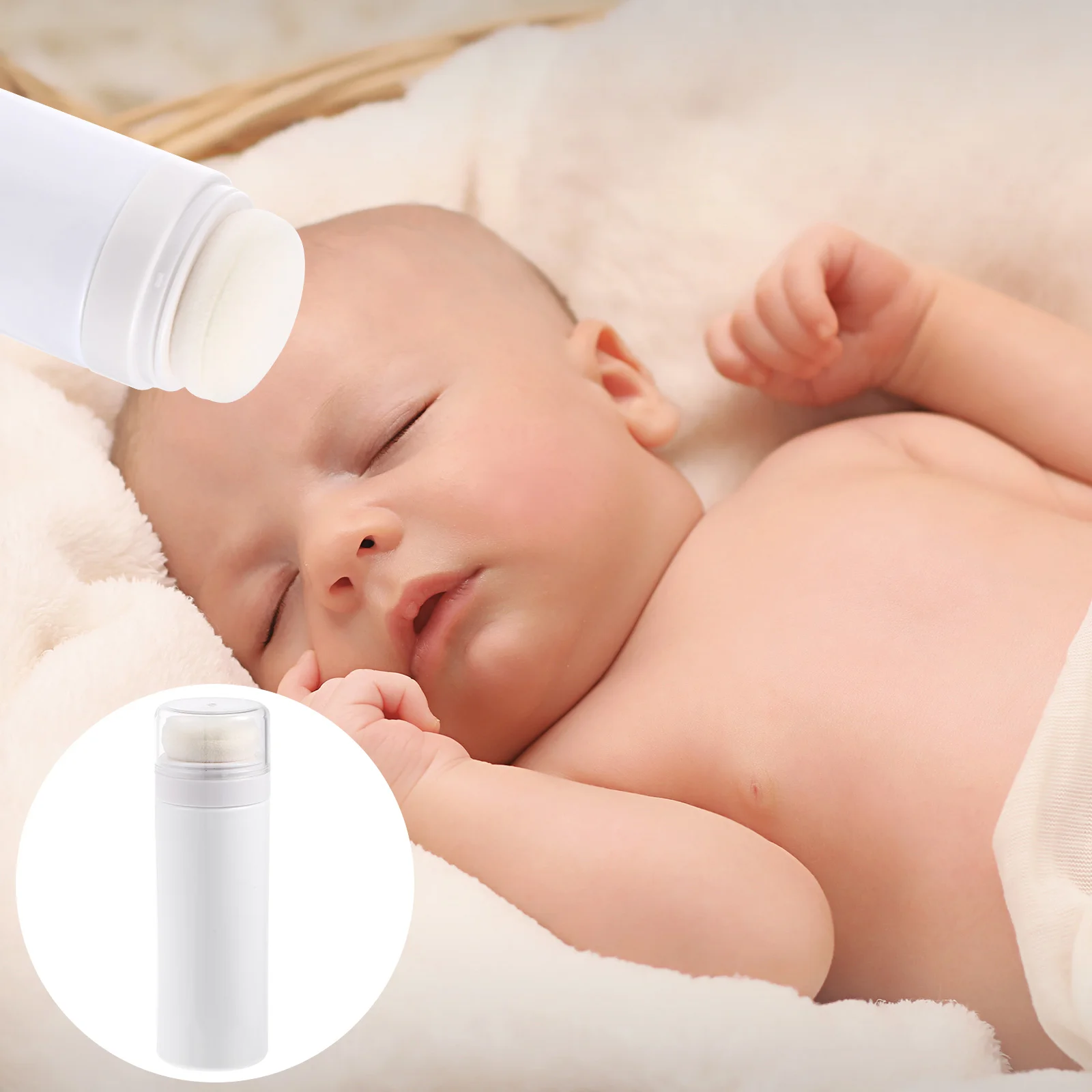 Компактная банка для детского порошка контейнер ухода за кожей бутылка молока