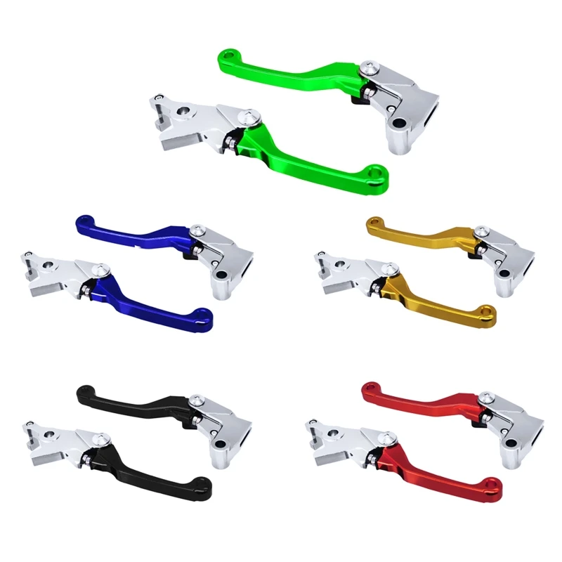 

Motorcycle Electric Scootor CNC Brake Clutch Lever Handle Pit Dirt Bike Pivot 2x