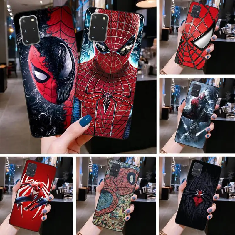 

Marvel Spider-Man Phone Case For Samsung Galaxy S22 S21 Plus Ultra S20 FE S9 plus S10 5G lite 2020