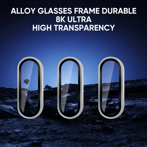 Защитная пленка для объектива камеры Meta Quest 3, крышка из закаленного стекла, защитная пленка для объектива от царапин, аксессуары для Meta Quest 3