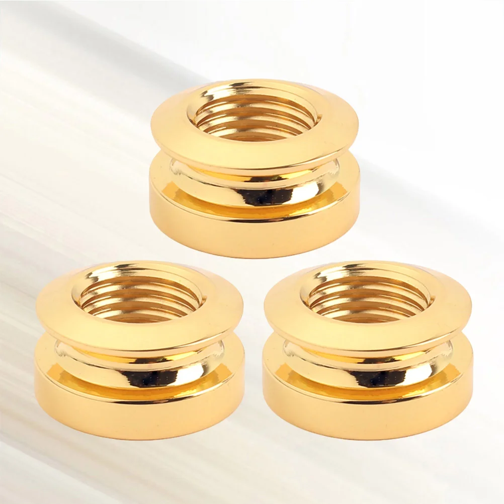 

Guitar Jack Strap Input Plug Button Electric Bass Socket Endpin Parts Audio Output Connector Locks Golden Pickup Stereo Ukulele
