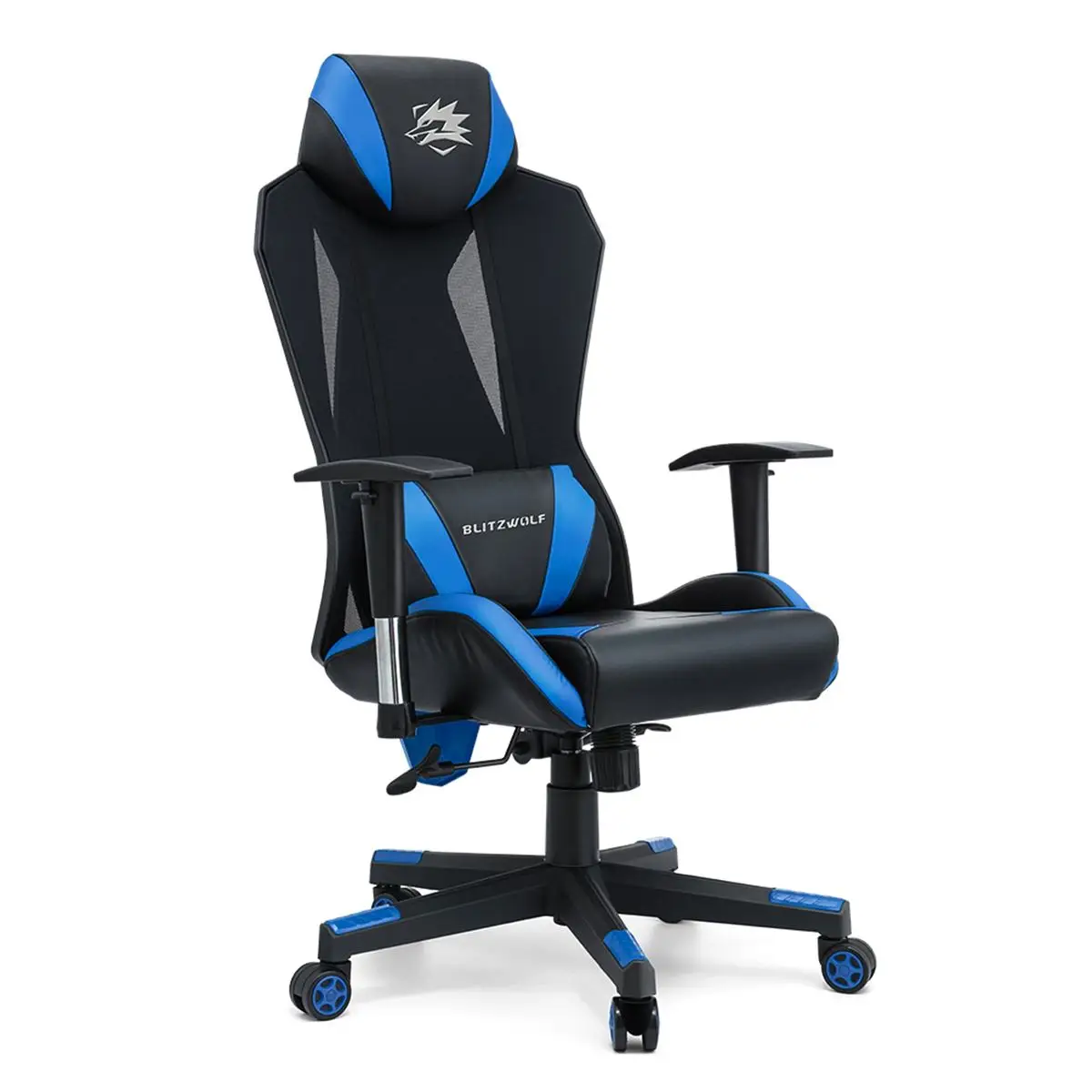 

BlitzWolf WCG Gaming Chair Ergonomic Design 180°Reclining Adjustable Armchair Desk Chair Widen Backrest Home Office Chair Gamer