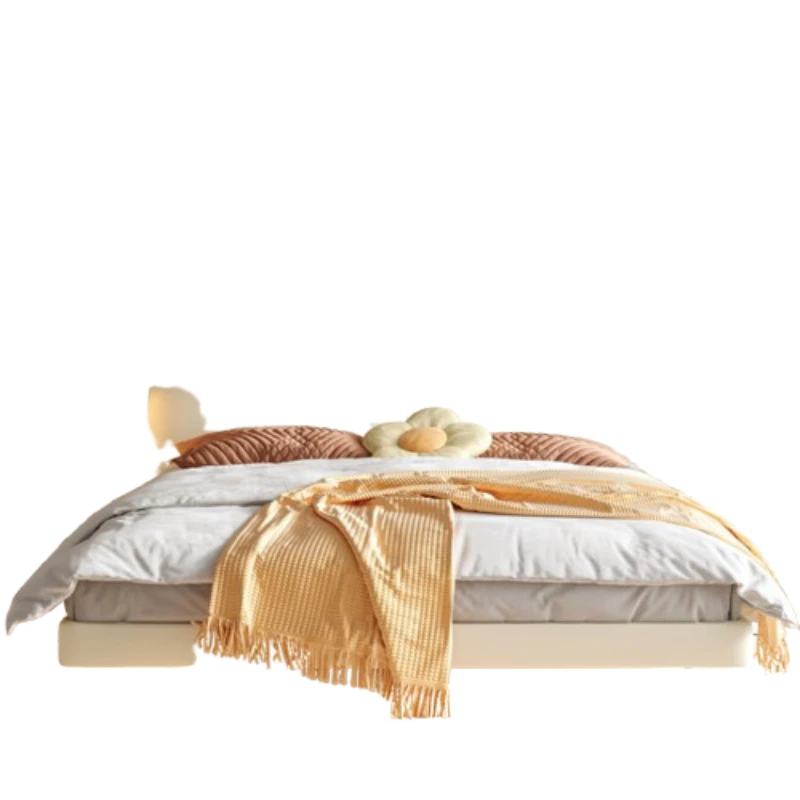 Современная индивидуальная кровать пушистая простая удобная двуспальная