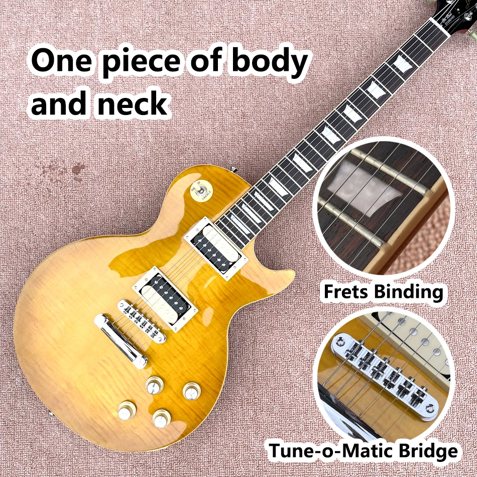 

LP standard 1959 R9 Electric Guitar, Rosewood Fingerboard, Frets Binding, Chrome Hardware, Tune-o-Matic Bridge, Free Shipping