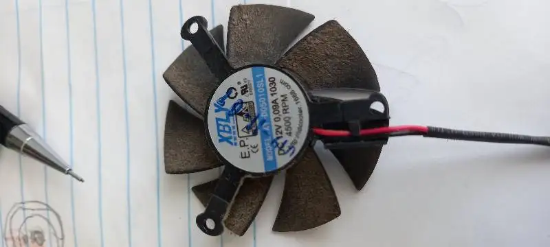 Графический Вентилятор PLD05010S12L GPU VGA для HIS HD6450 HD6570 R5-230 kuroutoshiba GT610520 XFX (art.: 7a7e72731) - 7a7e72731