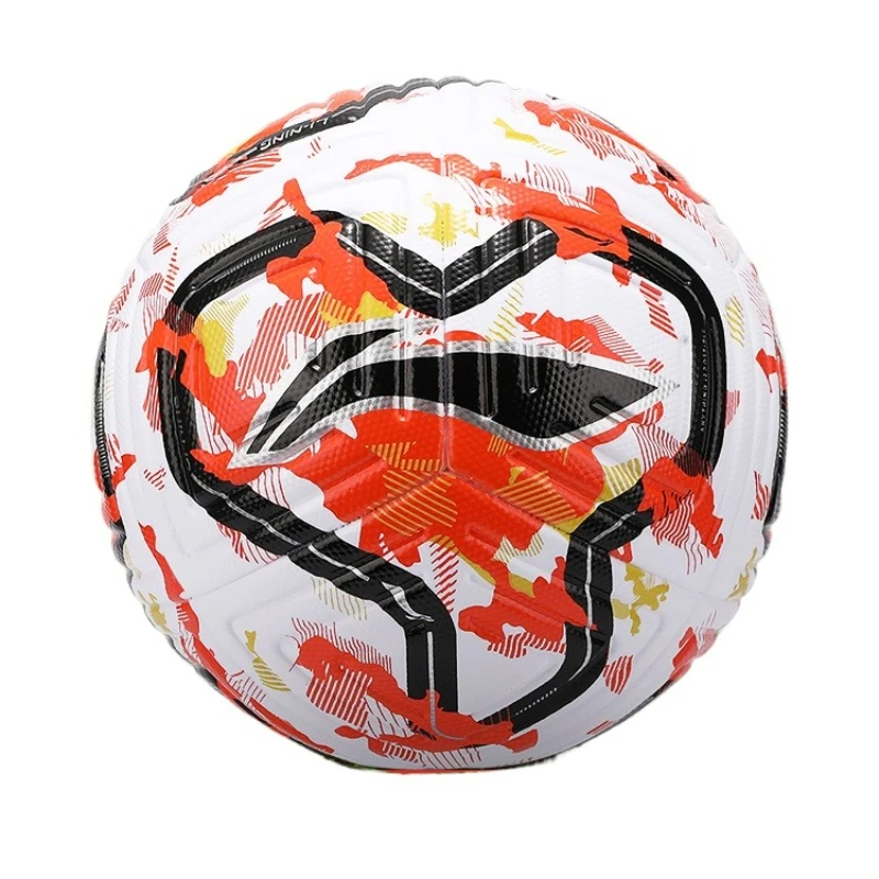 Фото Li-Ning LFQK717 Официальный футбольный мяч размера 5. — футбольный мяч FIFA Quality с высокоэластичным пузырем из ТПЭ, износостойкой поверхностью ТПУ. №1