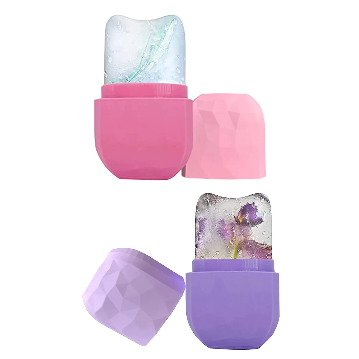 

Ice Roller Skin Beauty Ice Facial Roller Portable Silicone Skin Care Face Ice Mold Reusable Brighten Lubricate Remove Fine Lines