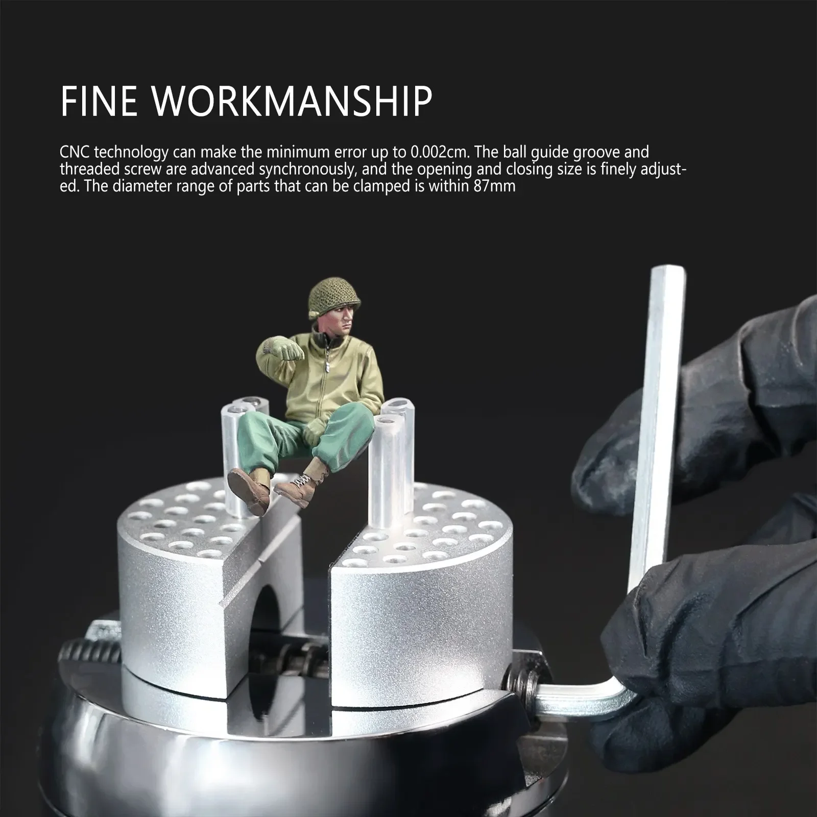 Всенаправленные сферические тиски DSPIAE AT-SV плоскогубцы с вращением на 360 градусов