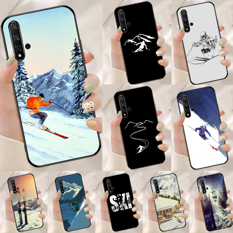 Ski Case For Huawei Honor 70 50 X8 X9a Magic5 90 Lite P20 P30 P40 P60 Pro P Smart Nova 5t Cover