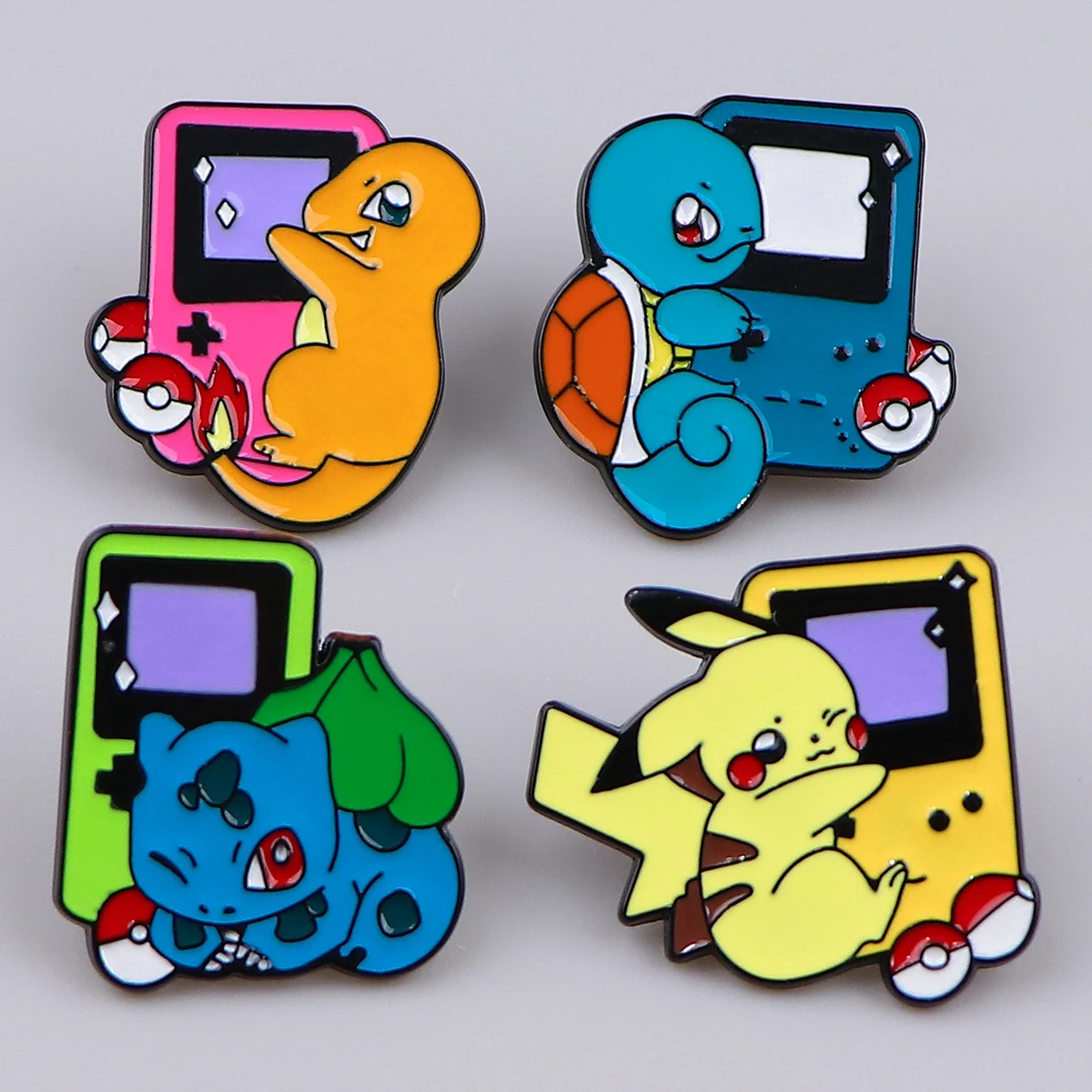 Эмалированные броши в стиле аниме