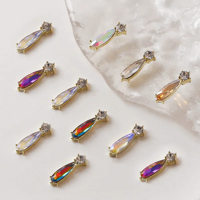 100pcs Mix Color Rode-Like Nail Korean Crystal Charm Shiny Rhinestone Glitter Ornament For Nail DIY Decoration Accessories 5mm