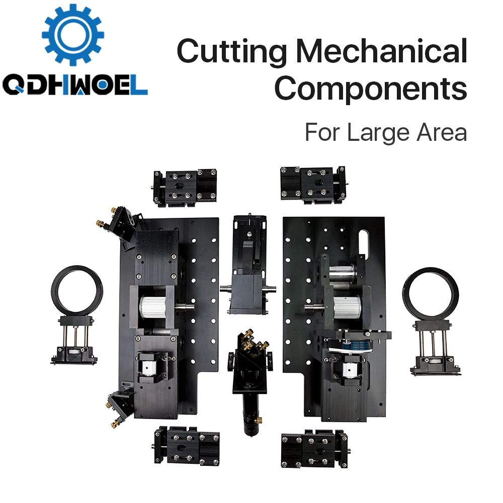 

Whole set mechanical components for DIY large format CO2 laser cutting and engraving machine 1318 1325 1518 1525 1820 1825 2030