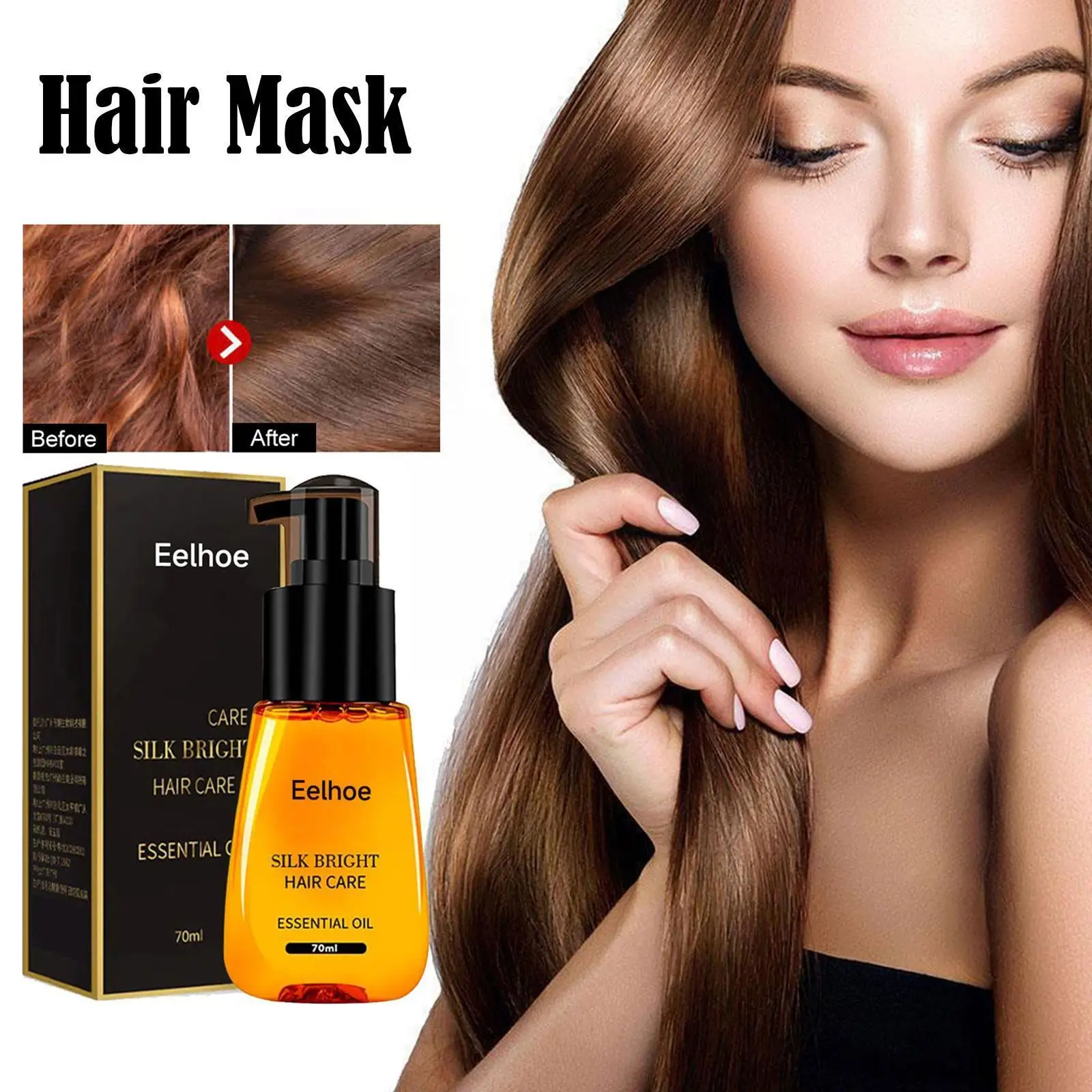 

Moroccan Prevent Hair Loss Product Hair Growth Essential Care Hair Damaged Nursing Repair Oil Oil 35ml Fast Growth K5O8
