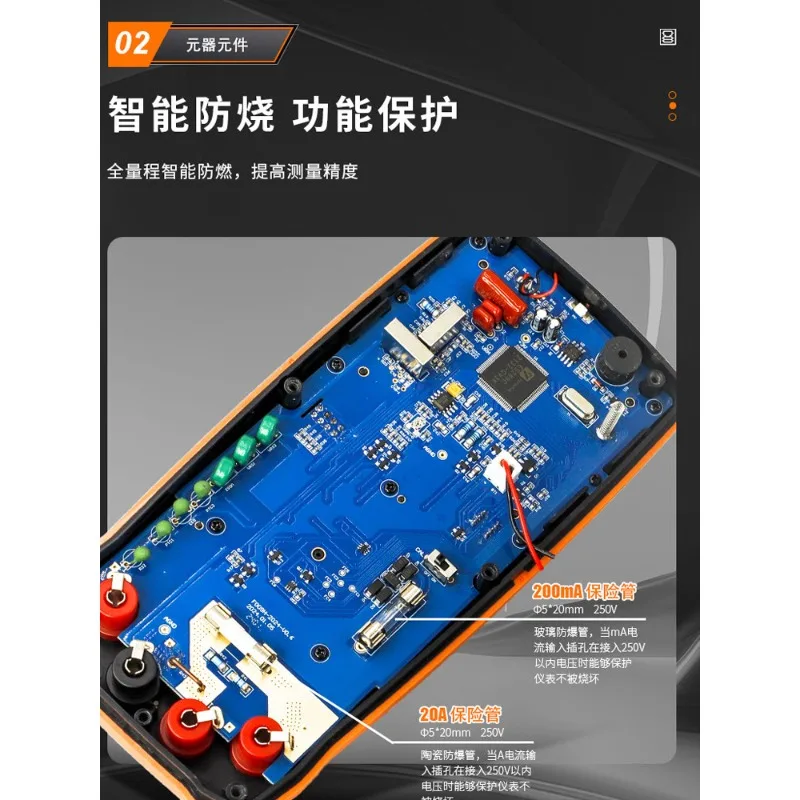Цифровой высокоточный измеритель частоты VC9806+9807A с функцией измерения частоты на 4,5 разряда, специализированный для электриков. (art.: 3920d9bc3ee71) - 3920d9bc3ee71