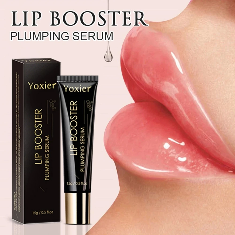 

Lip Booster Essence Lip Plumping Serum Reduce Dryness Fine Lines Moisturizing Lip Booster Plumper Repair Lip Care Lipsalve