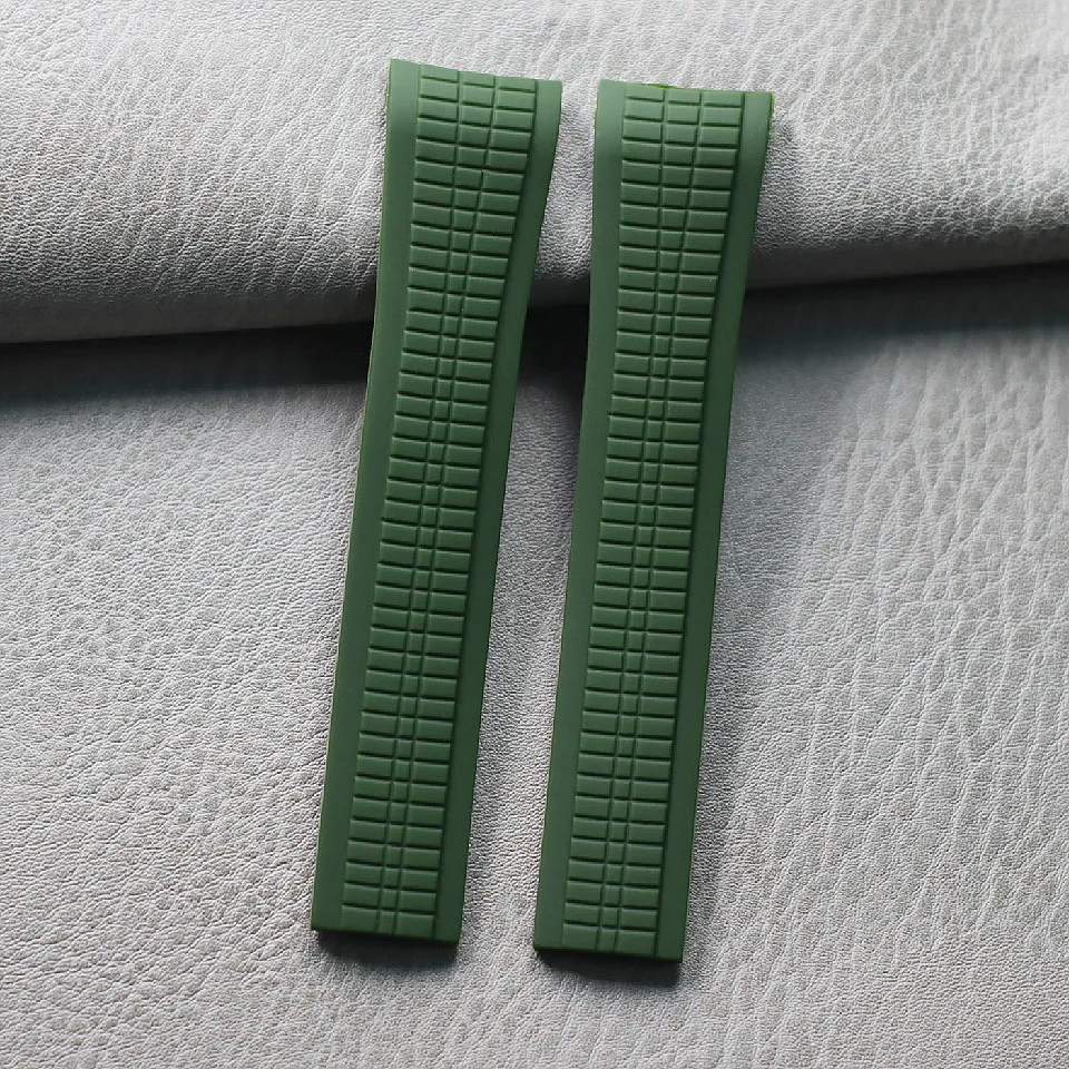 NH35 watches with rubber belt, silicone belt and butterfly buckle 21mm watches with modified watches without standard  NH35 watc