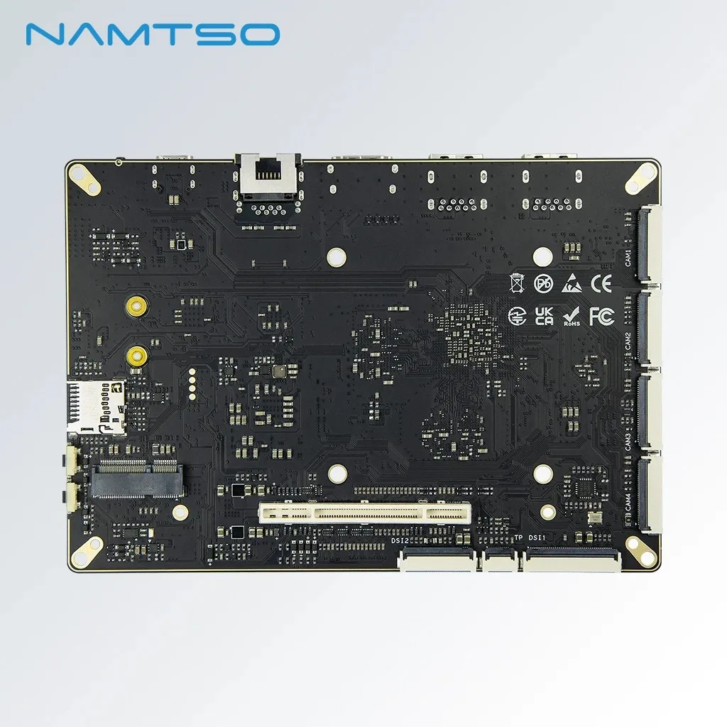 NAMTSO A10-3588 Rockchip RK3588 Industrial SBC 8-ядерный 64-разрядный LPDDR4X WiFi Bluetooth.pi. Мини-ПК | 16 Гб + 64 ГБ