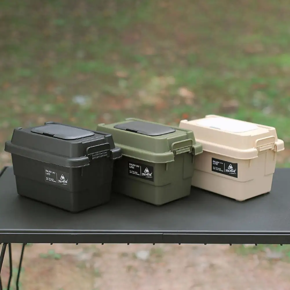 

Moisture-proof Tissue Box Outdoor Tissue Box Capacity Plastic Tissue Box Multifunctional Organizer for Outdoor Camping Kitchen