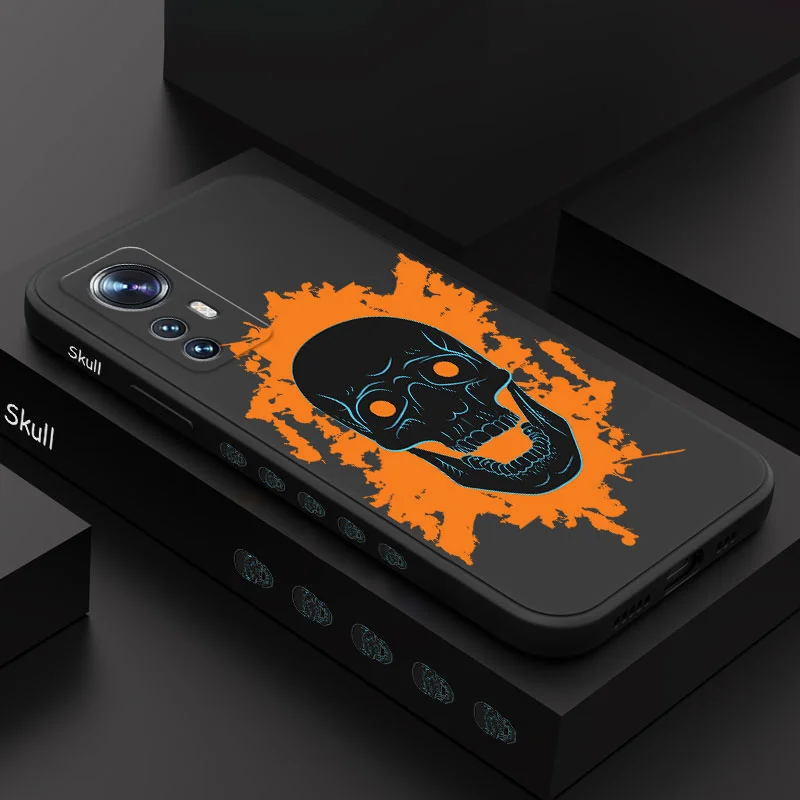 

Skeleton Devil Phone Case For Xiaomi Mi 12 11 Ultra 10 9 12T 11T 10T 9T Pro Lite Poco F4 X4 M4 F3 X3 M3 Pro 4G 5G GT Cover