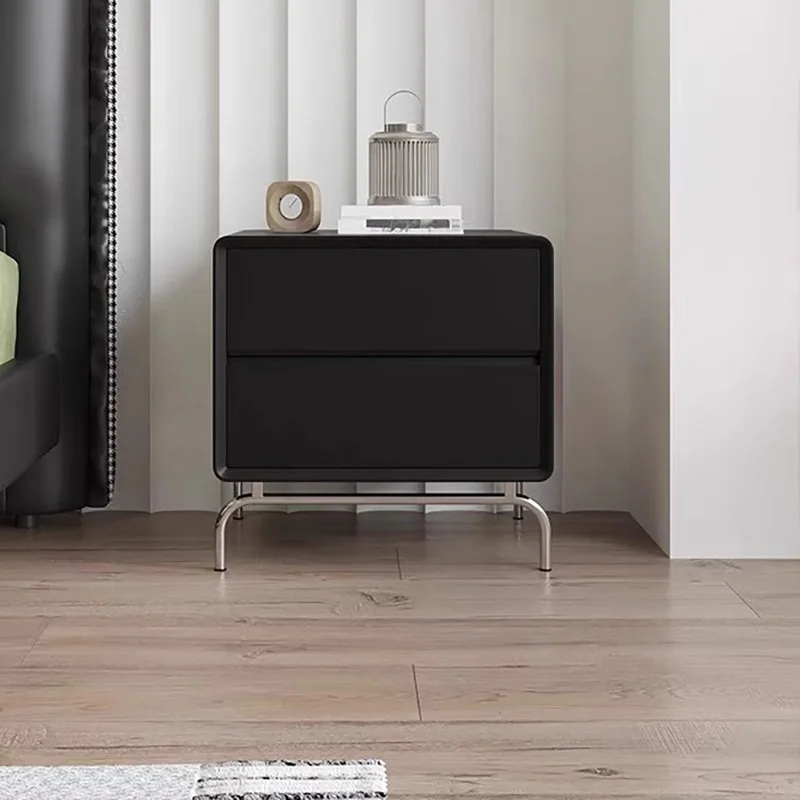 

Modern Nordic Night Table Bedroom Bedside Storage Luxury Minimalist Nightstands Home Wood Mesa De Noche Garden Furniture Sets