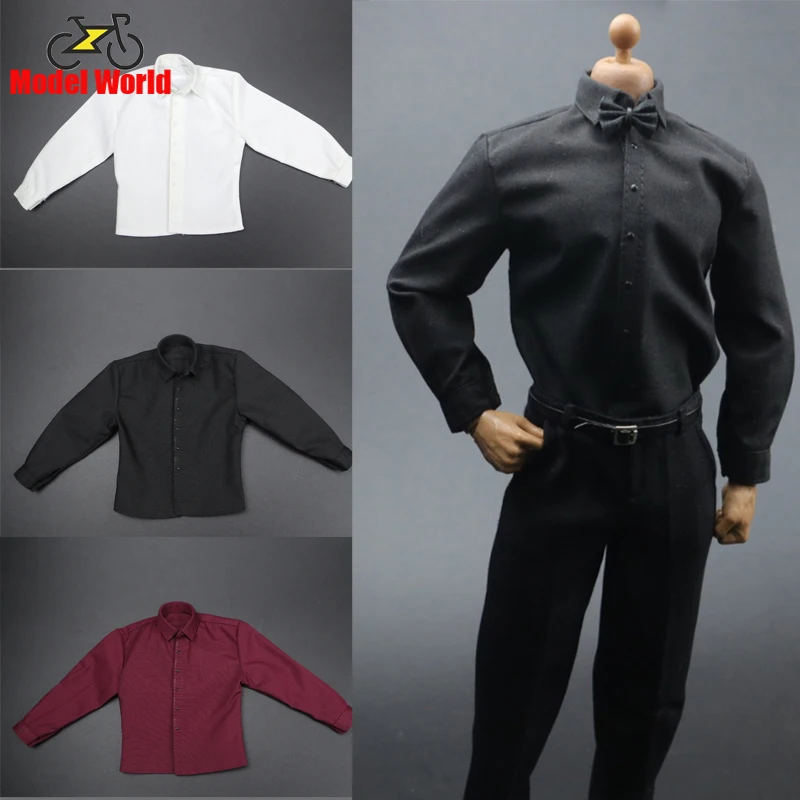 

1/6 Scale male dolls clothes suit shirt fit 12'' action figure body model