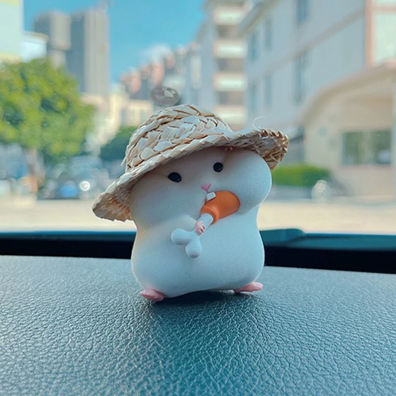Toy Mystery Box Figure Kawaii Model Children's Birthday Gift Free 1pcs Small Straw Hat