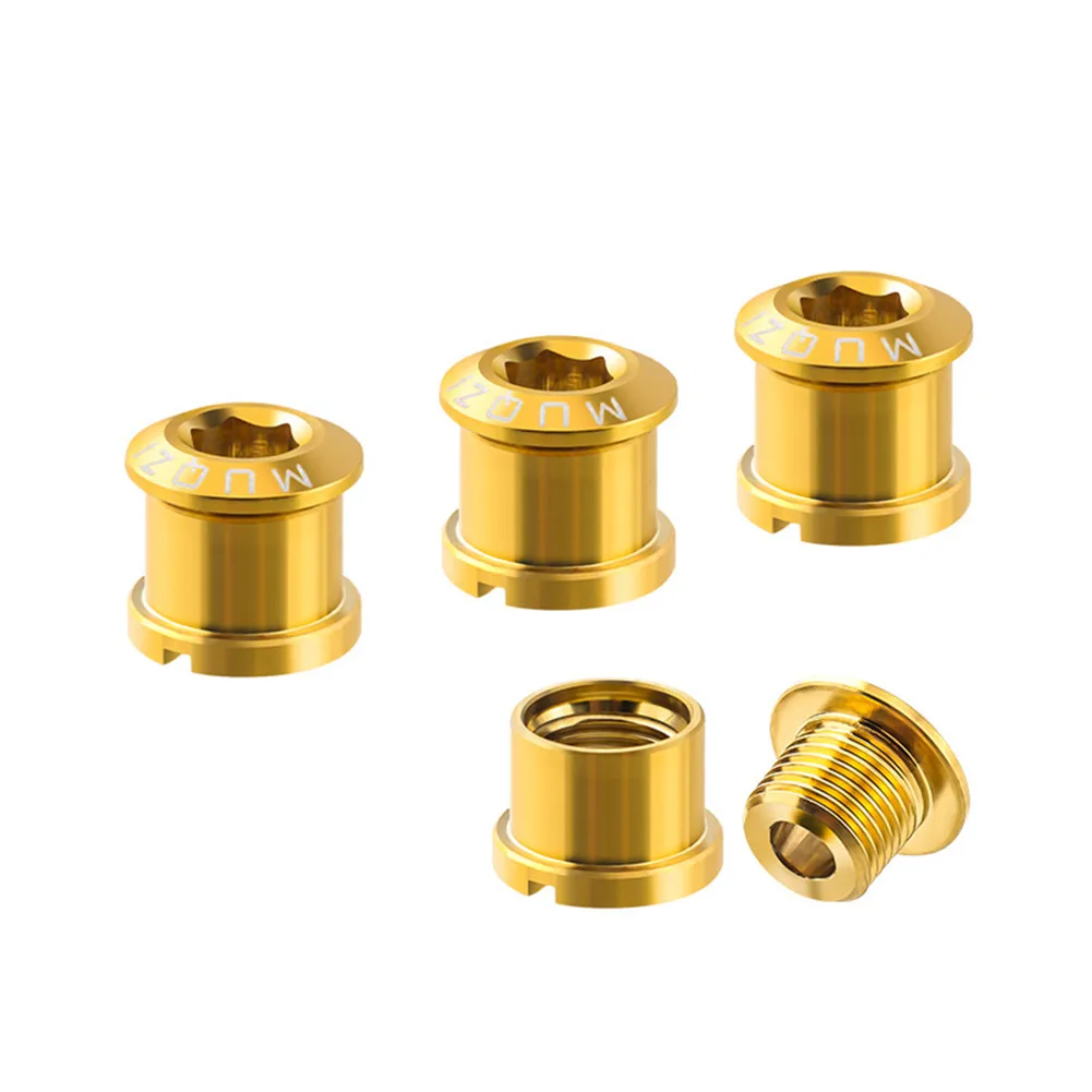 

4pcs Bicycle TC4 Titanium Alloy Plate Screw Single And Double Disc Nail-To-Lock Fixing Screws 7-8.5mm Installation Thickness