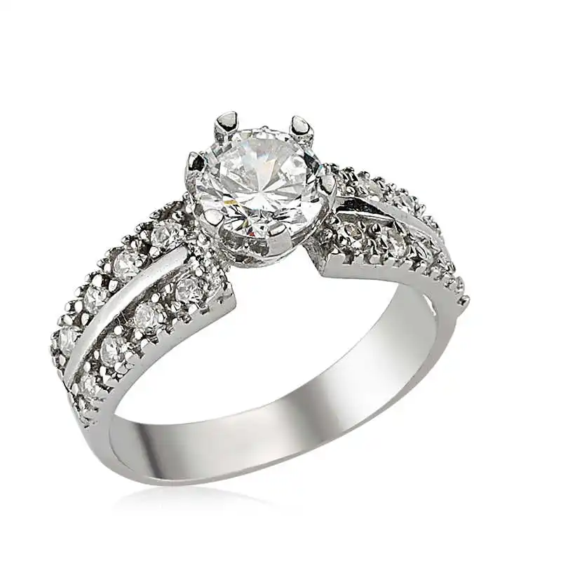 

Tevuli 925 Sterling Silver Solitaire Womens Ring