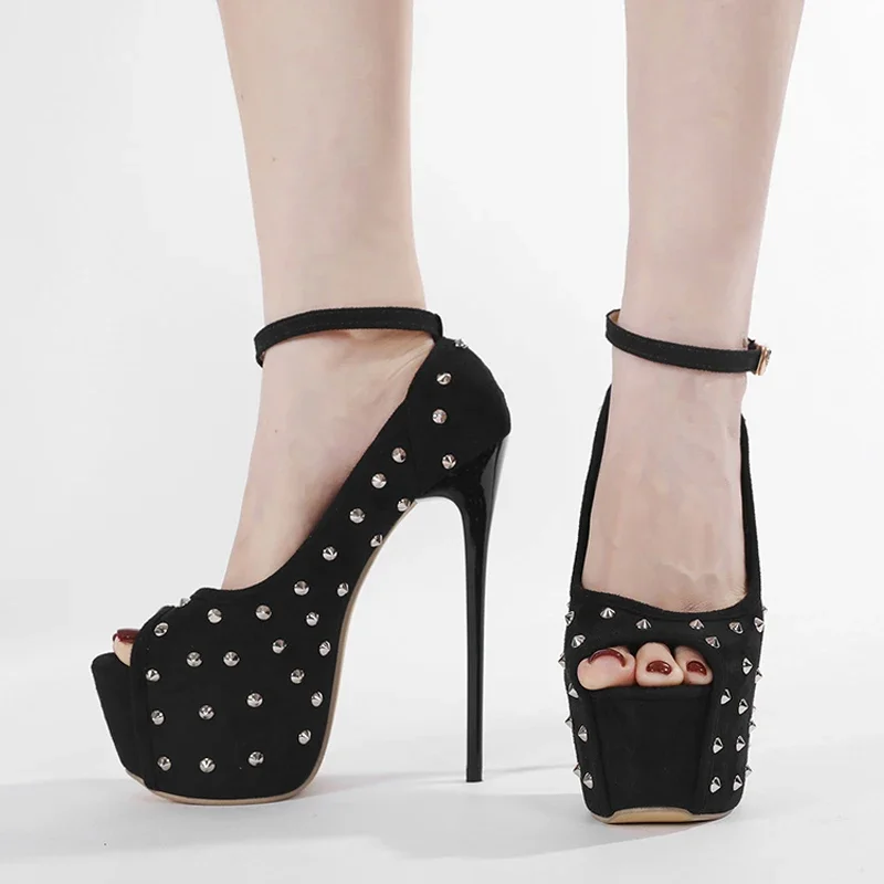 Eilyken/элегантные женские босоножки на очень тонком высоком каблуке дизайнерская