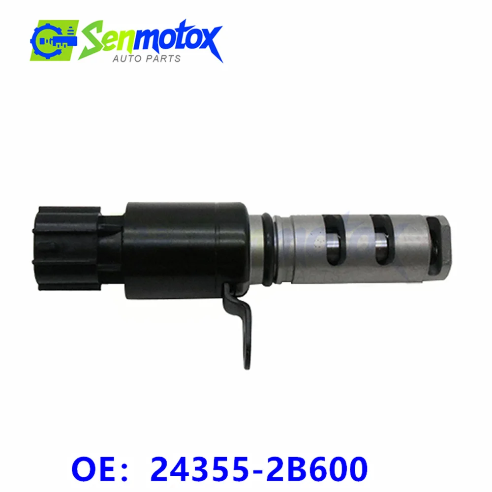 Фото 24355-2B600 для Hyundai i20 i30 ix20 KIA CARENS CEE'D CERATO PRO 2007-2012 SOUL 243552B600 VVT электромагнитный клапан с регулируемой синхронизацией №3