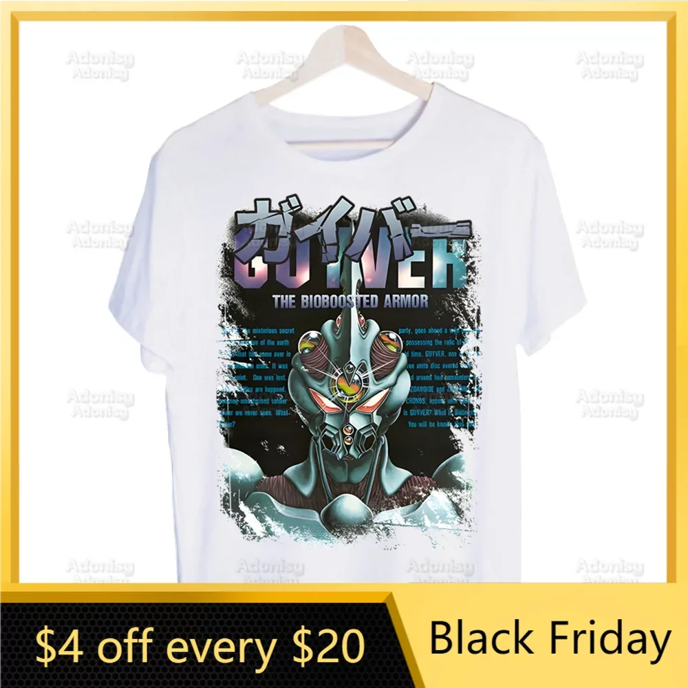 

Guyver Bio Booster Armor Manga Anime Harajuku Men's Tshirt Printed Unisex Short Sleeve T Shirt Casual T-shirt Male Tops