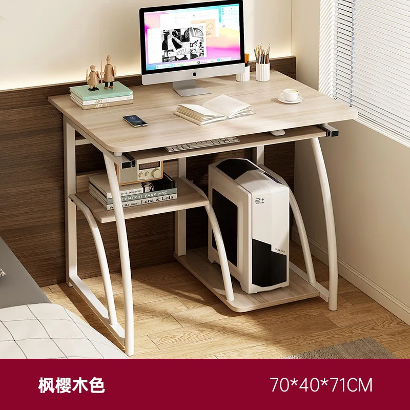 

SH Aoliviya Official New Desk Bookshelf Integrated Computer Desk Desktop Home Rental Simple Desk Bedroom Student Writing Table