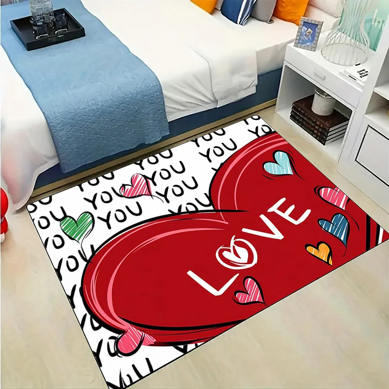 Набор декоративных кухонных ковриков на День святого Валентина ковер с принтом