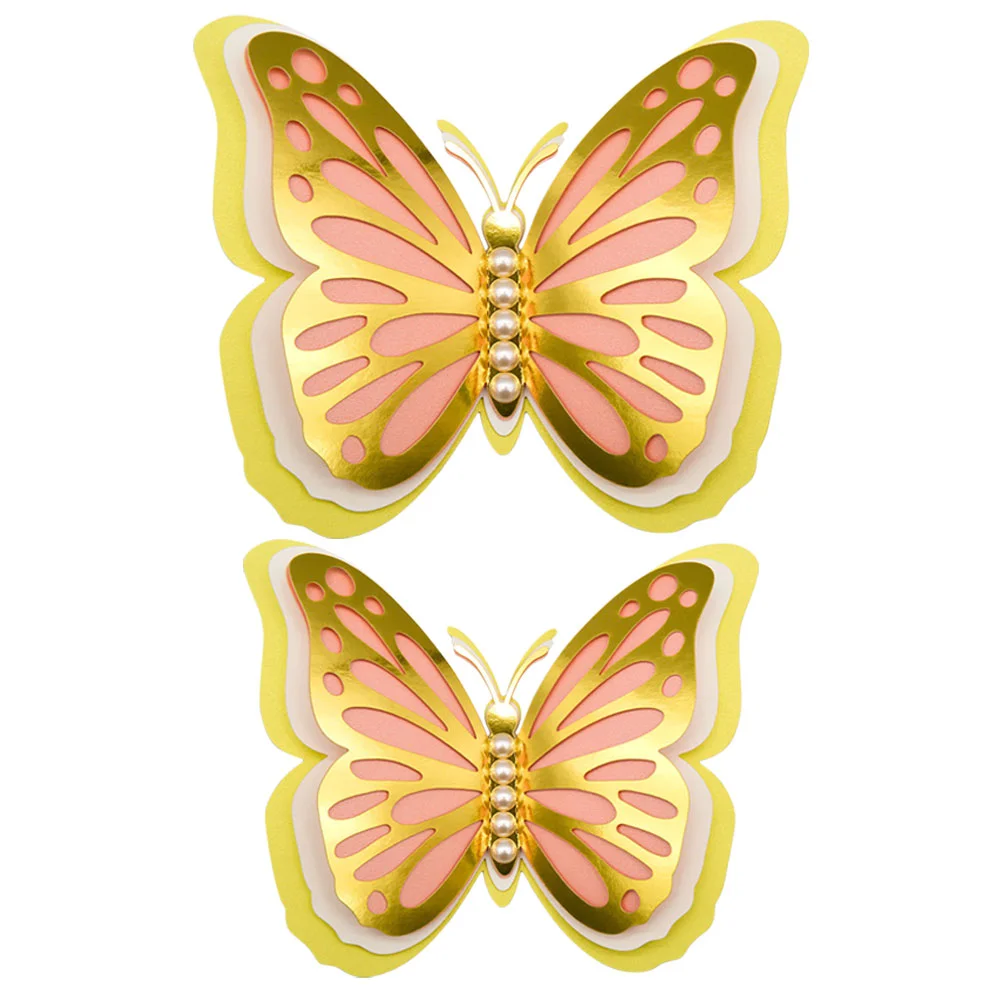 

Wall Butterflies Decals 3D Stickers Butterfies Removable Decor Kids Mural Decorative Window Room Nursery Baby Ornaments