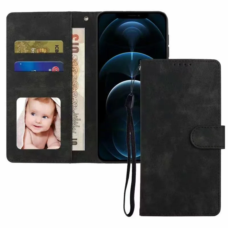 

Flip Dustproof Case for iPhone 13 Case Luxury Leather Card Holder Case Adsorption for iPhone 13 Pro Mini Max Covers Fundas Capa