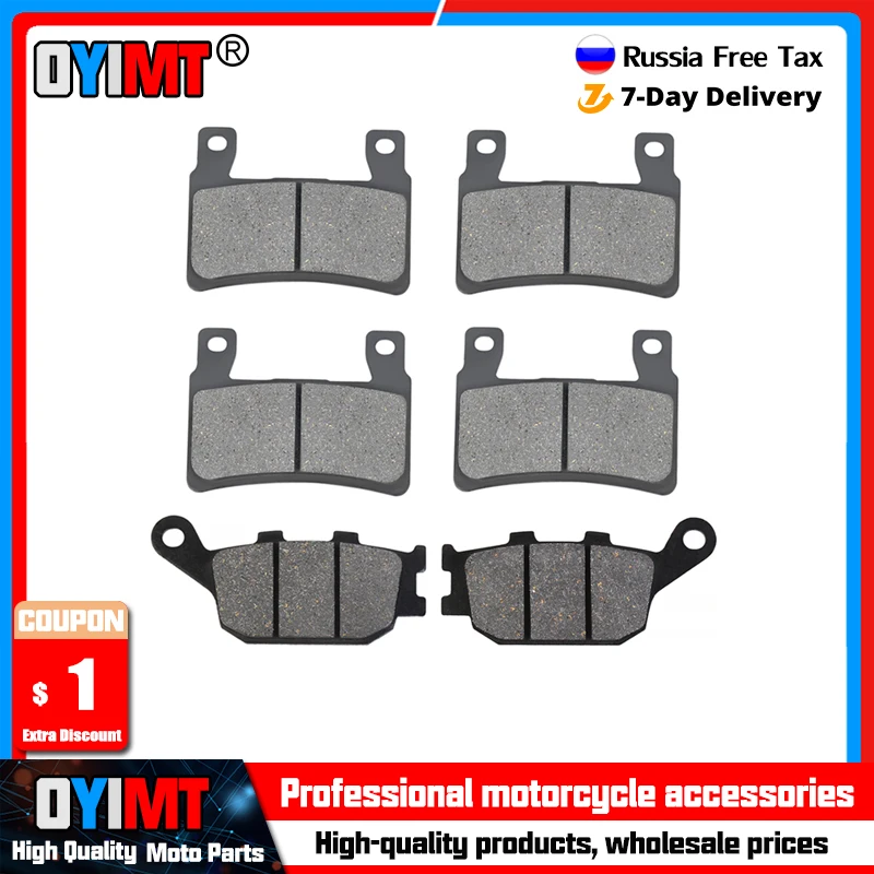 Передние и задние тормозные колодки для мотоцикла Honda CBR600F4 CBR600RR CBR900RR VTR1000SP CB1300S CBR929RR CBR954RR RVT1000R RC51 CB1300