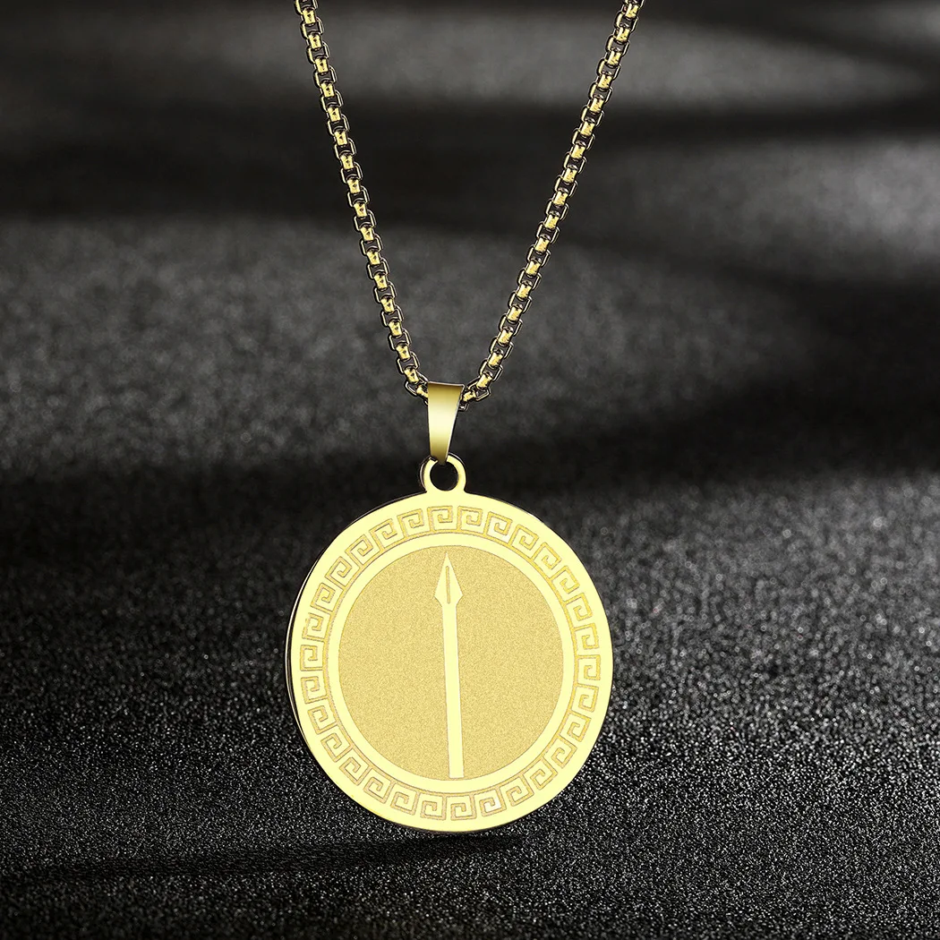 

Hot Fashion New Stainless Steel Arrow Pendant Personality Trend Simple Men's Geometric Necklace Jewelry Gift