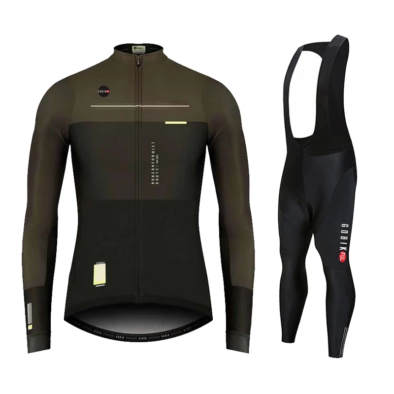 

New Long Sleeve 2022 Team Autumn Cycling Jersey Set Ropa Ciclismo Men Bicycle Clothing Suit KBORA Jerseys Road Bike Uniform